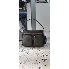 Valvıc Hakiki Deri Ön Cepli Genç Kız Çanta