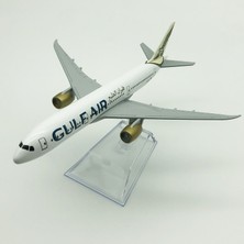 Superworld Gulf Air Boeing 787 16CM Alaşım Uçak Modeli (Yurt Dışından)