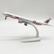 Superworld Air China Love 777 Boeing 777 20CM Alaşım Uçak Modeli (Yurt Dışından)