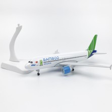 Superworld Bamboo Airways A320 20CM Alaşım Uçak Modeli (Yurt Dışından)