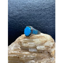 Asteria Jewelry Firuze Taşlı Gümüş Yüzük - Zarif ve Canlı Tasarım