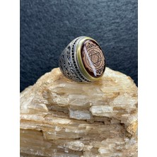 Asteria Jewelry Mühr-Ü Süleyman Gümüş Yüzük - 925 Ayar Özel Tasarım