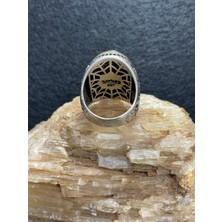 Asteria Jewelry Mühr-Ü Süleyman Gümüş Yüzük - 925 Ayar Özel Tasarım