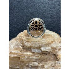 Asteria Jewelry Mühr-Ü Süleyman Gümüş Yüzük - 925 Ayar Özel Tasarım