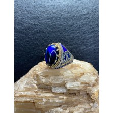 Kaplan Gözü Taşlı Gümüş Yüzük - Kahverenginin Derinliğini Keşfedin