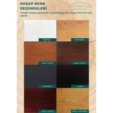 Kleinhaus Furniture Ahşap Askılık 6'lı ,ayaklı Askılık