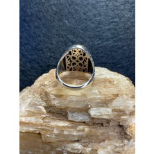 Asteria Jewelry Siyah Oniks Taşlı Gümüş Yüzük - Gizemin ve Zarafetin Işıltısı
