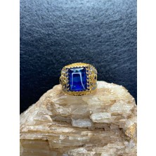 Asteria Jewelry Mavi Zirkon Taşlı Gümüş Yüzük - Doğanın Ferahlığını Keşfedin