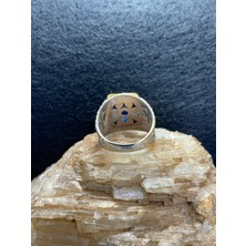Asteria Jewelry Mavi Zirkon Taşlı Gümüş Yüzük - Doğanın Ferahlığını Keşfedin