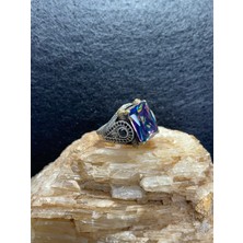 Asteria Jewelry Mistik Topaz Taşlı Gümüş Yüzük - Renklerin Büyülü Işıltısını Keşfedin