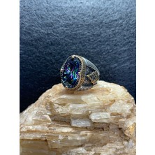 Asteria Jewelry Mistik Topaz Taşlı Gümüş Yüzük - Renklerin Büyülü Işıltısını Keşfedin