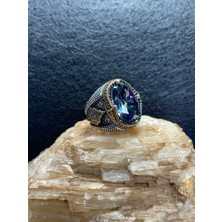 Asteria Jewelry Mistik Topaz Taşlı Gümüş Yüzük - Renklerin Büyülü Işıltısını Keşfedin