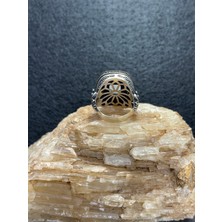 Paraiba Taşlı Gümüş Yüzük - Canlı ve Şık Tasarım