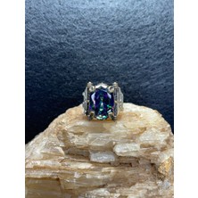 Asteria Jewelry Mistik Topaz Taşlı Gümüş Yüzük - Renklerin Büyülü Işıltısını Keşfedin