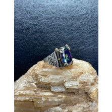 Asteria Jewelry Mistik Topaz Taşlı Gümüş Yüzük - Renklerin Büyülü Işıltısını Keşfedin