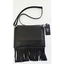 Valvıc Hakiki Deri Püsküllü Genç Kız Çanta