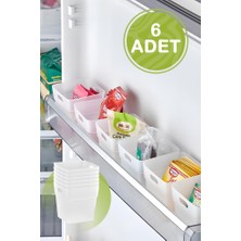 Heredot Mithra Life 6 Adet Buzdolabı Kapak Içi Düzenleyici ve Banyo Organizer MIT1103