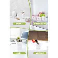 Heredot Mithra Life 6 Adet Buzdolabı Kapak Içi Düzenleyici ve Banyo Organizer MIT1103