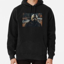Hvit Stein Unisex Jason Voorhees Baskılı Sweatshirt