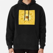 Hvit Stein Unisex Retro Daisy Yellow Baskılı Sweatshirt