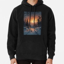 Hvit Stein Unisex Winter Is Here Baskılı Sweatshirt