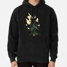 Hvit Stein Unisex Burn It Up! Baskılı Sweatshirt