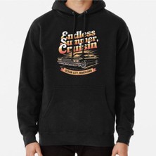 Hvit Stein Unisex Summer Cruisin Baskılı Sweatshirt