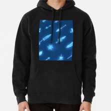 Hvit Stein Unisex Geometric Pattern 38 Baskılı Sweatshirt