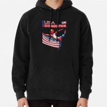 Hvit Stein Unisex Usa Sports Gymnastics Baskılı Sweatshirt