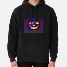 Hvit Stein Unisex Halloween 7 Baskılı Sweatshirt