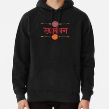 Hvit Stein Unisex Happy Raksha Bandhan Status Song Design For Stickers Baskılı Sweatshirt