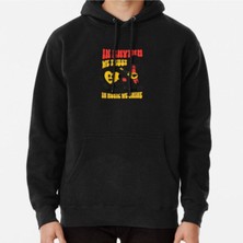 Hvit Stein Unisex In Rhythm We Trust In Music We Smile Baskılı Sweatshirt