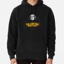 Hvit Stein Unisex Moonlit Forest – Spooky Night Scene Baskılı Sweatshirt