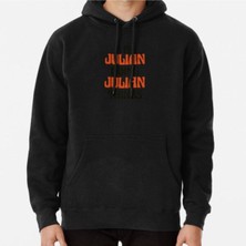 Hvit Stein Unisex I M Julian Doing Julian Things Baskılı Sweatshirt