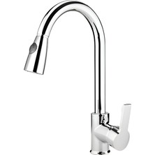 Aç - Kapa Sprialli Ağır Mutfak Eviye Bataryası