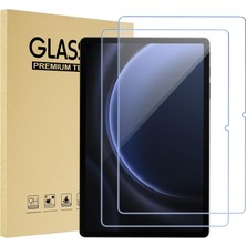 Seniee Samsung Galaxy Tab S9 Fe 10.9" S9 2023 Tab S8 2022/Tab S7 2020 11" için 2 Paket Ekran Koruyucu Temperli Cam Ekran Filmi Koruyucu (Yurt Dışından)