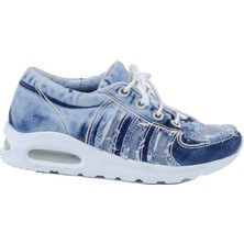 Kadın Kot Spor Ayakkabı Casual (Tam Kalıp) Jeonolog Shoes 836