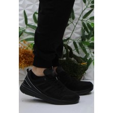 Kinetix Calton Pu Siyah Gri Rahat Hafif Erkek Spor Ayakkabı