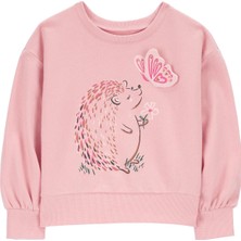 Carter's Küçük Kız Çocuk Sweatshirt