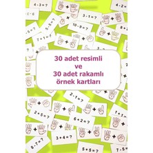 Sayı Saymayı Öğreten Eğitici Keçe Oyuncak - Matematik Becerileri Geliştirici Oyun