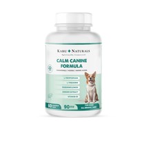 Kahu Naturals Calm Canine Formula, Köpekler Için Bitki Özlü Sakinleştirici Rahatlatıcı Takviye, 60 Tablet