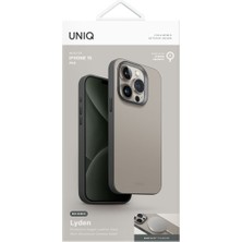 UNIQ Better By Design Iphone 15 Pro Uyumlu Kılıf Lyden Ds Serisi Vegan Deri Kaplama Magsafe Özellikli (Magclick™)