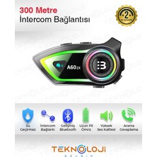 Teknoloji Gelsin A602X Intercom Motorcu Kask Kulaklığı