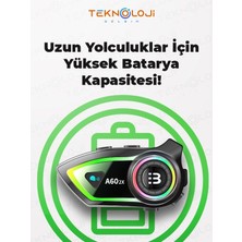 Teknoloji Gelsin A602X Intercom Motorcu Kask Kulaklığı