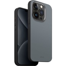 UNIQ Better By Design Iphone 15 Pro Max Uyumlu Kılıf Lyden Ds Serisi Vegan Deri Kaplama Magsafe Özellikli (Magclick™)