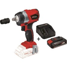 Einhell Te-Cw 18 Li Bl Akülü Şarjlı Somun Sıkma Kömürsüz + 2.5 Ah Starter Kit