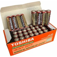 Toshiba 40 Adet Aa Kalem Pil