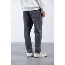 Aziso Erkek Içi Yumuşacık Kumaşlı Baggy Eşofman Altı