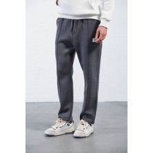 Aziso Erkek Içi Yumuşacık Kumaşlı Baggy Eşofman Altı