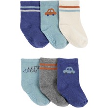 Carter's Erkek Bebek Çorap Set 6'lı Paket